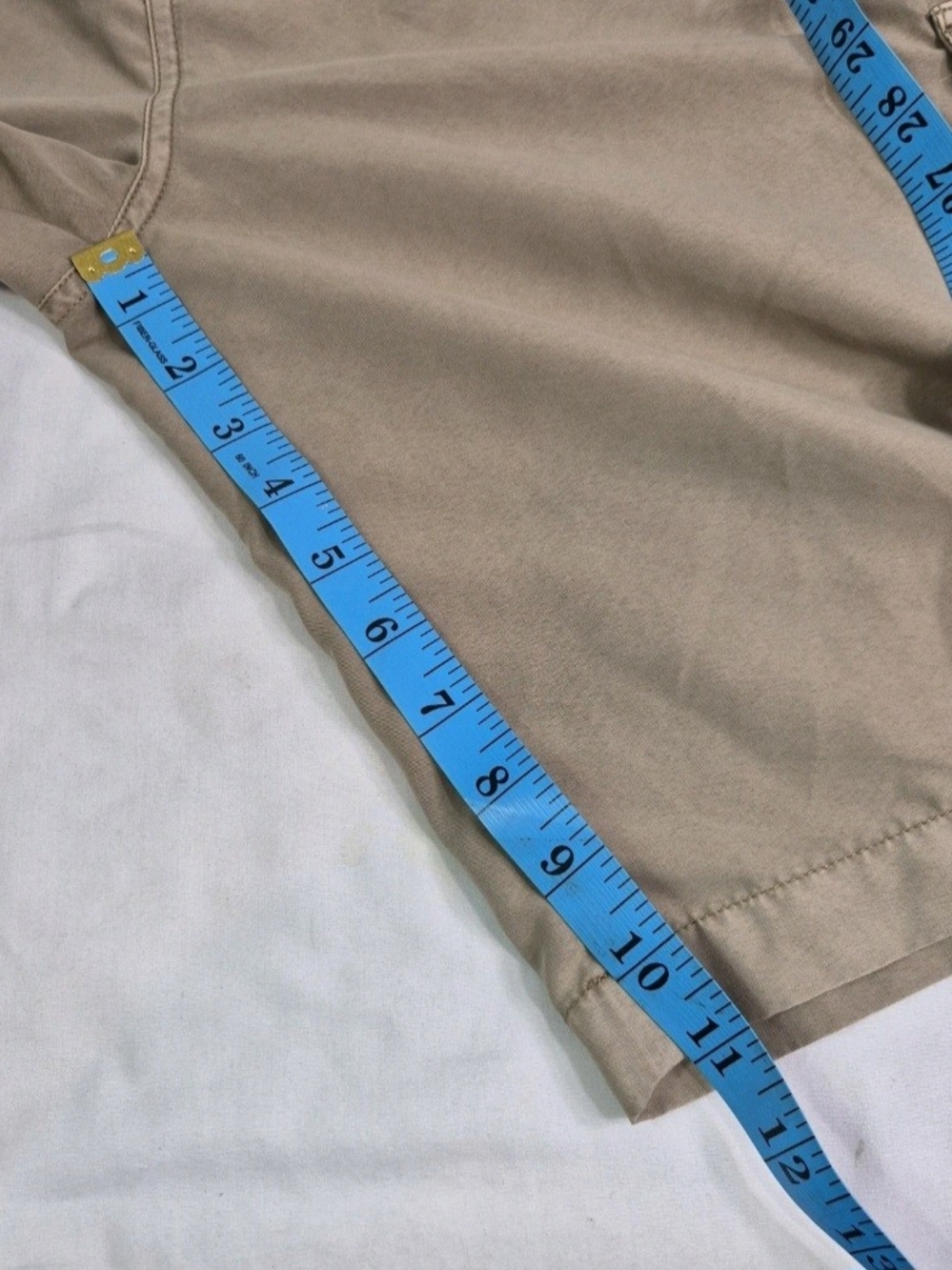 Roundtree & Yorke Men's Shorts Size 44 Tall Man Straight Fit Cargo Khaki 69 - Picture 7 of 13